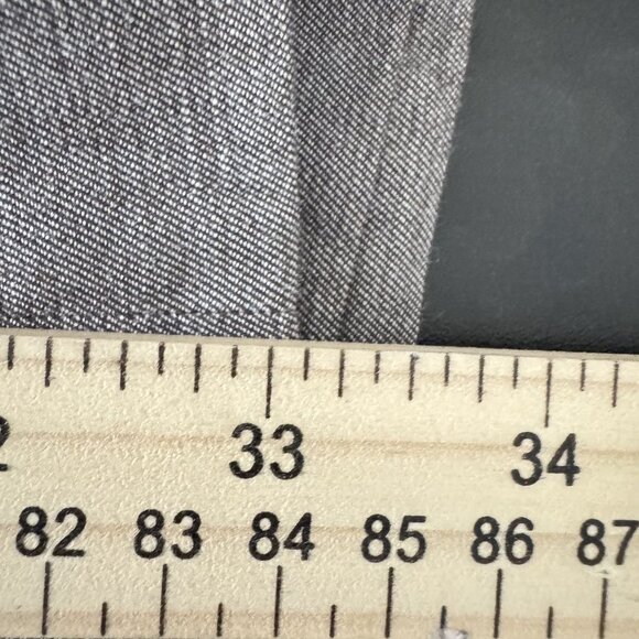 🟣 Elevenses Womens Wide Leg Gray Trouser Career Slacks Pants Size 10 - Picture 11 of 11